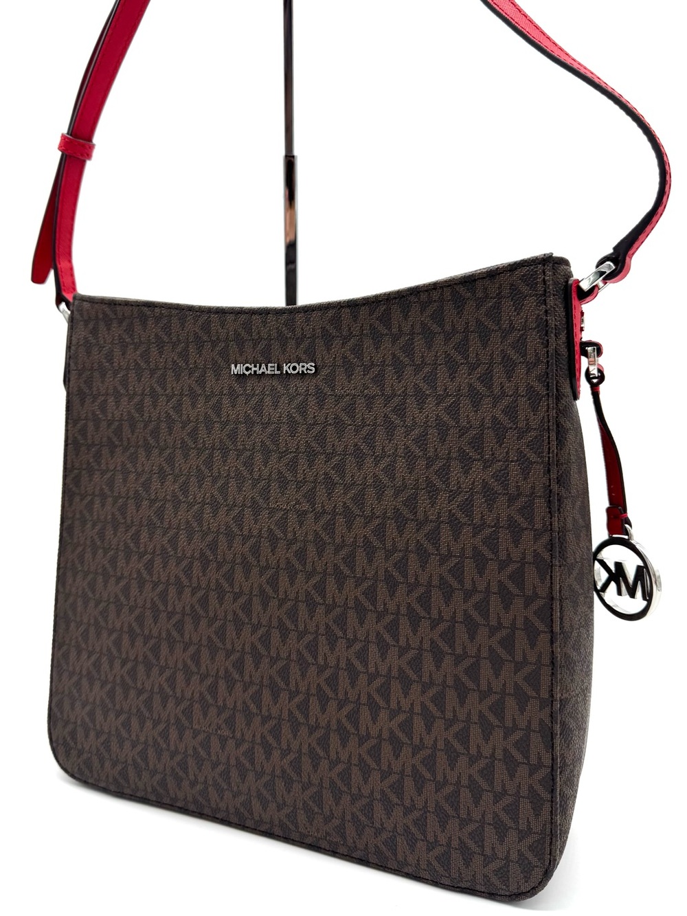Michael Kors Large Messenger Crossbody Bag Powder Blush Multi
